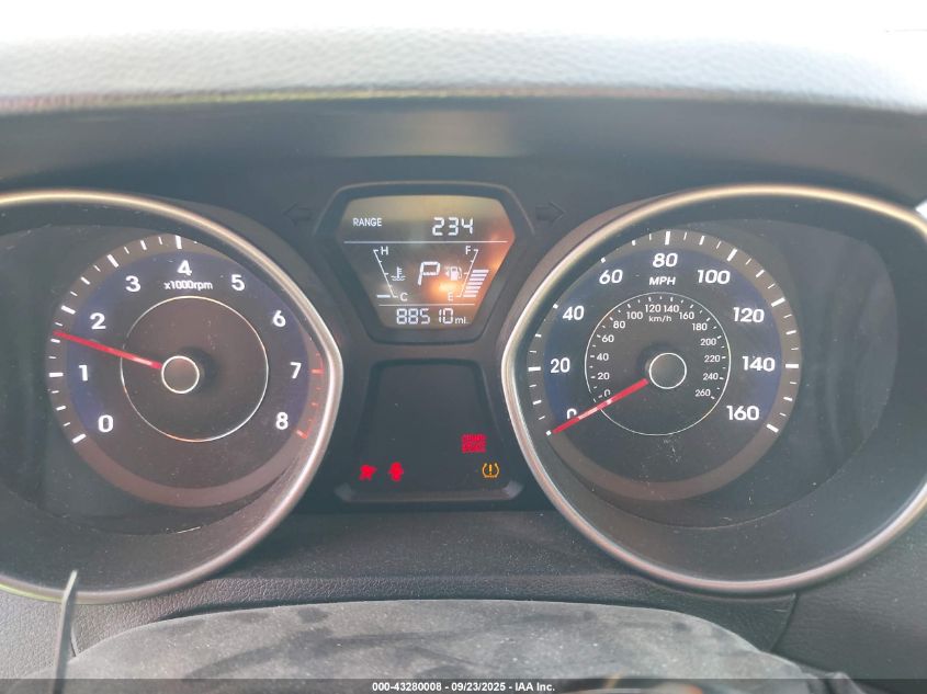 2015 Hyundai Elantra Se VIN: 5NPDH4AE7FH589684 Lot: 43280008