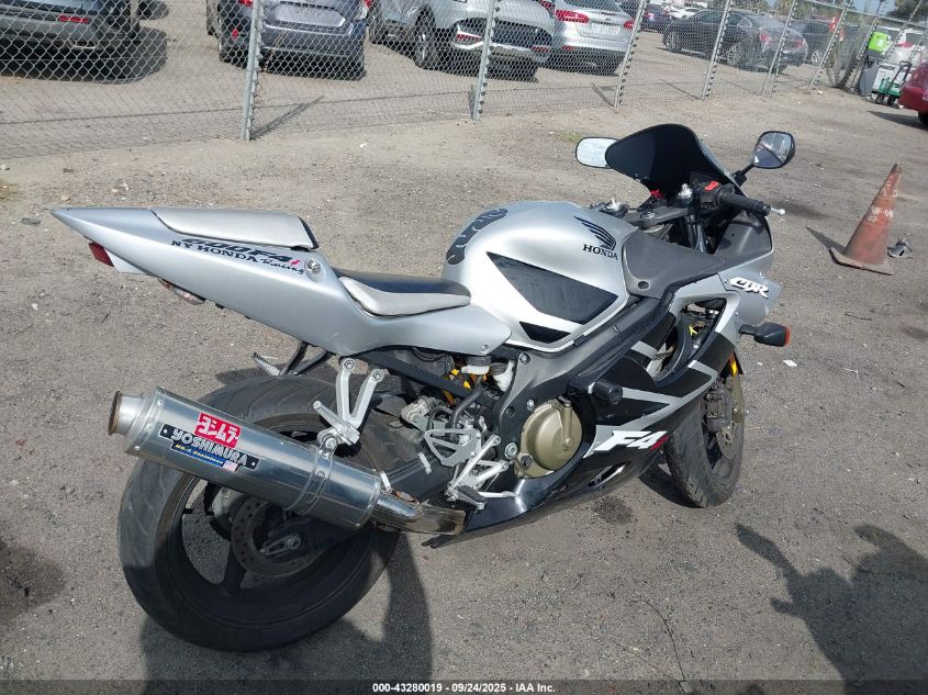 2003 Honda Cbr600 F4 VIN: JH2PC35033M400350 Lot: 43280019