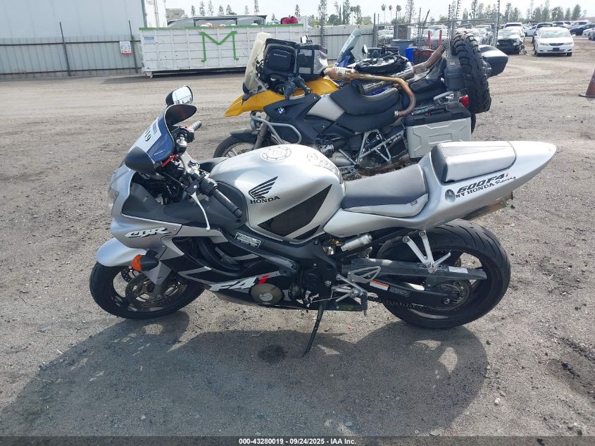 2003 Honda Cbr600 F4 VIN: JH2PC35033M400350 Lot: 43280019