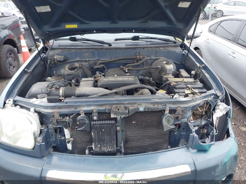 2005 Toyota Tundra Sr5 V8 VIN: 5TBDT44165S472400 Lot: 43280044