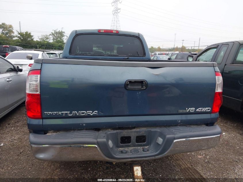 2005 Toyota Tundra Sr5 V8 VIN: 5TBDT44165S472400 Lot: 43280044