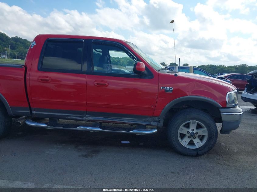 2002 Ford F-150 Lariat/Xlt VIN: 1FTRW08L02KE27884 Lot: 43280046