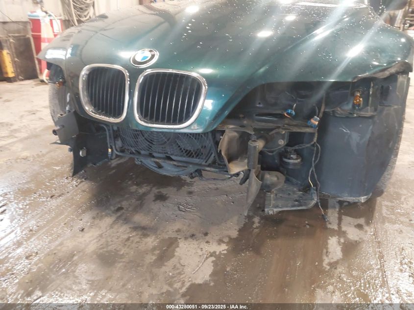 2000 BMW Z3 2.3 VIN: 4USCH9344YLF85343 Lot: 43280051