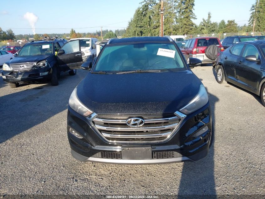 2016 Hyundai Tucson Limited VIN: KM8J3CA27GU040734 Lot: 43280101