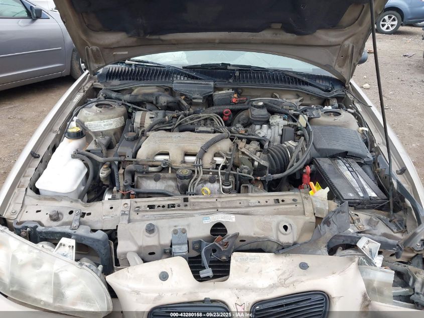 1997 Pontiac Grand Am Se VIN: 1G2NE52M2VC821860 Lot: 43280158