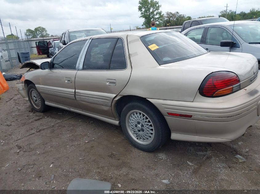 1997 Pontiac Grand Am Se VIN: 1G2NE52M2VC821860 Lot: 43280158