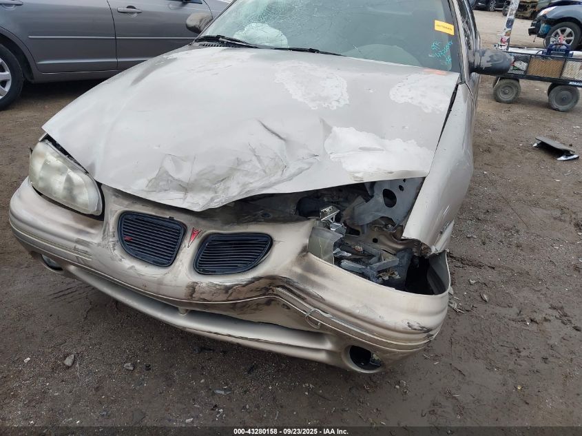 1997 Pontiac Grand Am Se VIN: 1G2NE52M2VC821860 Lot: 43280158