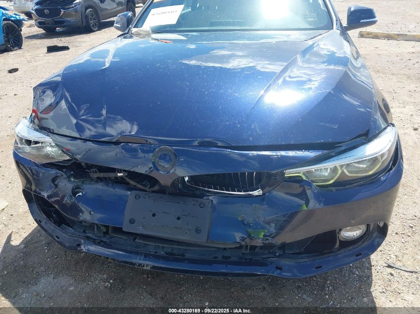 2018 BMW 430I Gran Coupe VIN: WBA4J1C58JBG80442 Lot: 43280169