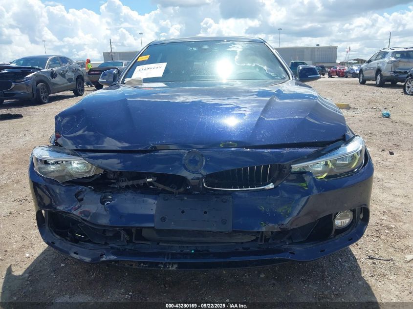 2018 BMW 430I Gran Coupe VIN: WBA4J1C58JBG80442 Lot: 43280169