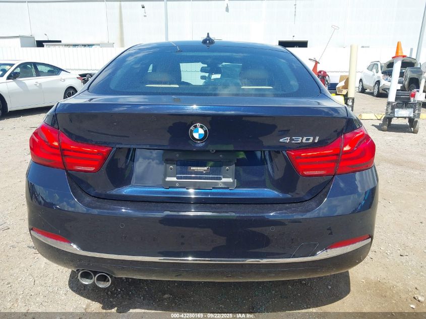 2018 BMW 430I Gran Coupe VIN: WBA4J1C58JBG80442 Lot: 43280169