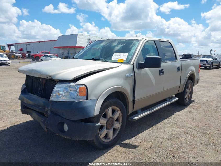2006 Ford F-150 Lariat/Xlt VIN: 1FTPW12VX6FB74546 Lot: 43280174