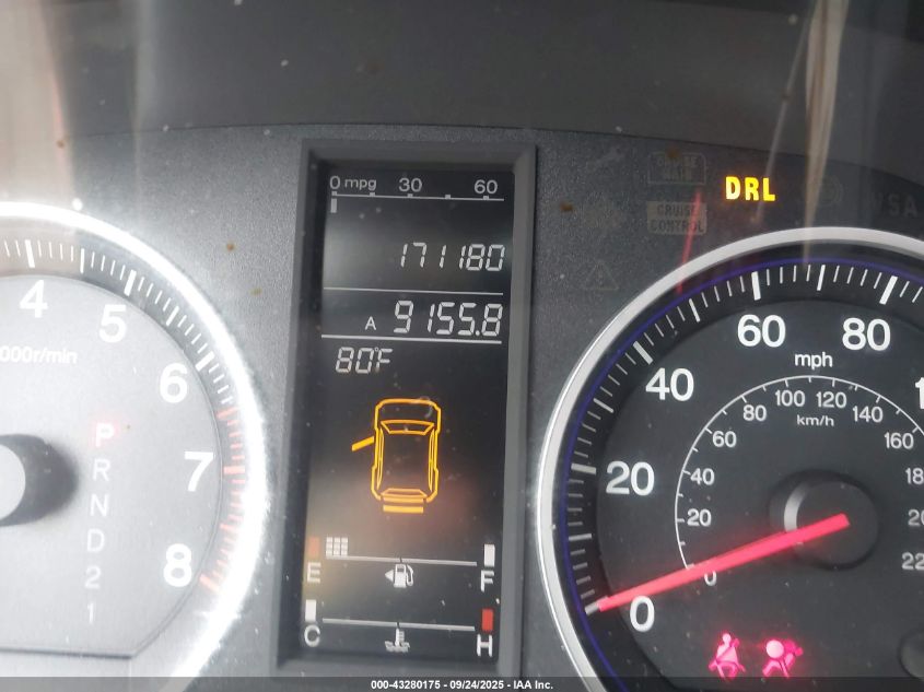 2007 Honda Cr-V Ex-L VIN: JHLRE48707C104890 Lot: 43280175