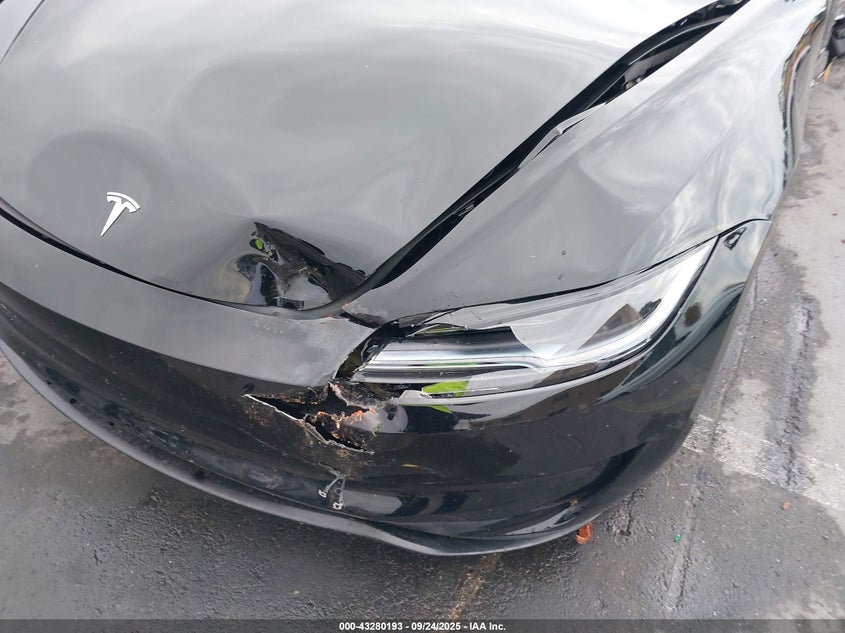 2024 Tesla Model 3 Performance All-Wheel Drive VIN: 5YJ3E1ET3RF807280 Lot: 43280193