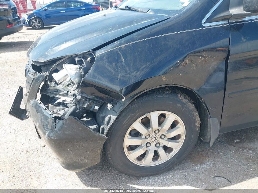 2010 Honda Odyssey Ex-L VIN: 5FNRL3H71AB030953 Lot: 43280218