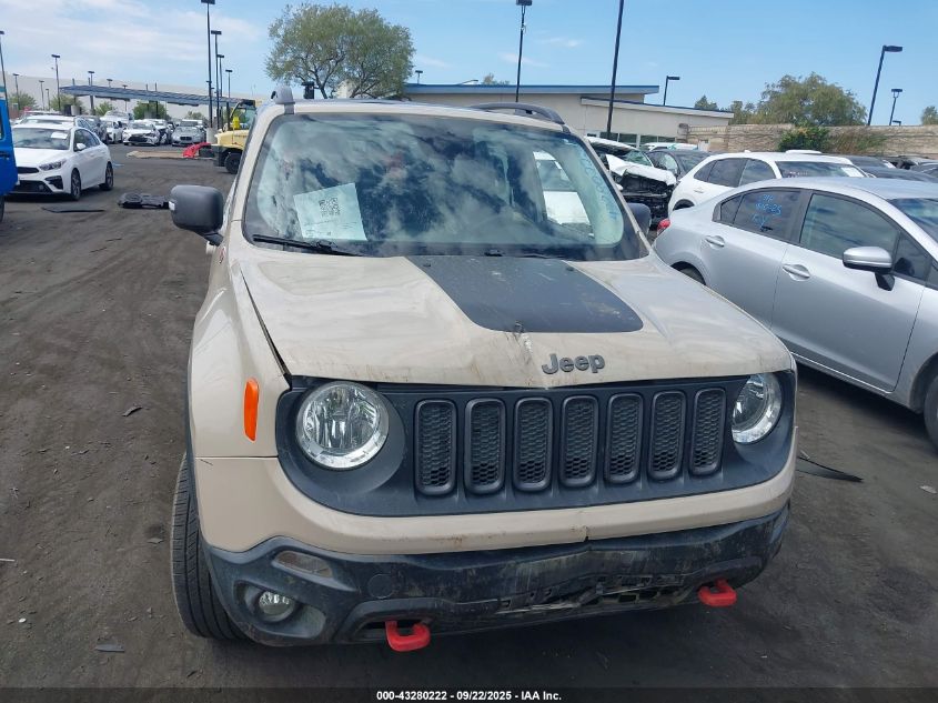 2015 Jeep Renegade Trailhawk VIN: ZACCJBCTXFPB77461 Lot: 43280222