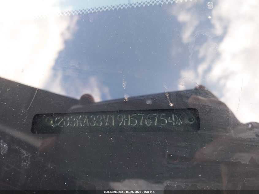 2009 Dodge Charger Sxt VIN: 2B3KA33V19H576754 Lot: 43280244