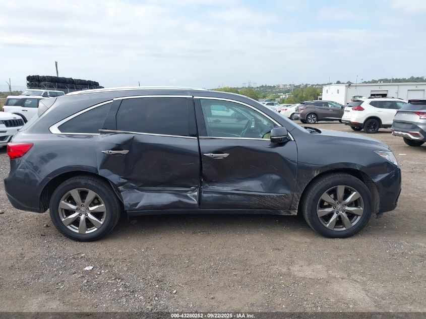 2014 Acura Mdx Advance Pkg W/Entertainment Pkg VIN: 5FRYD4H88EB007049 Lot: 43280252