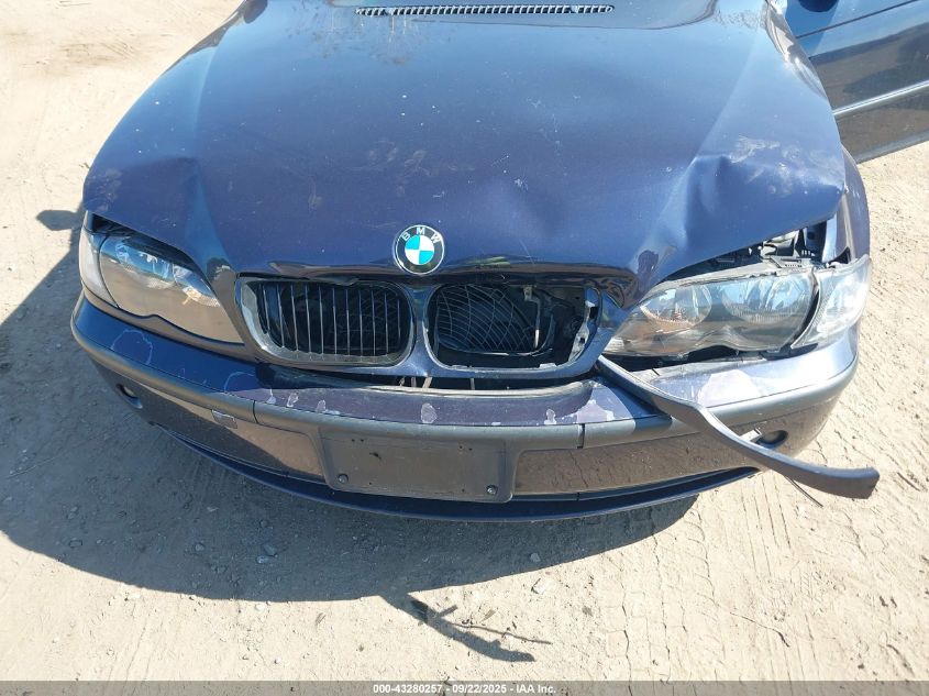 2002 BMW 325Xi VIN: WBAEU33462PF69598 Lot: 43280257