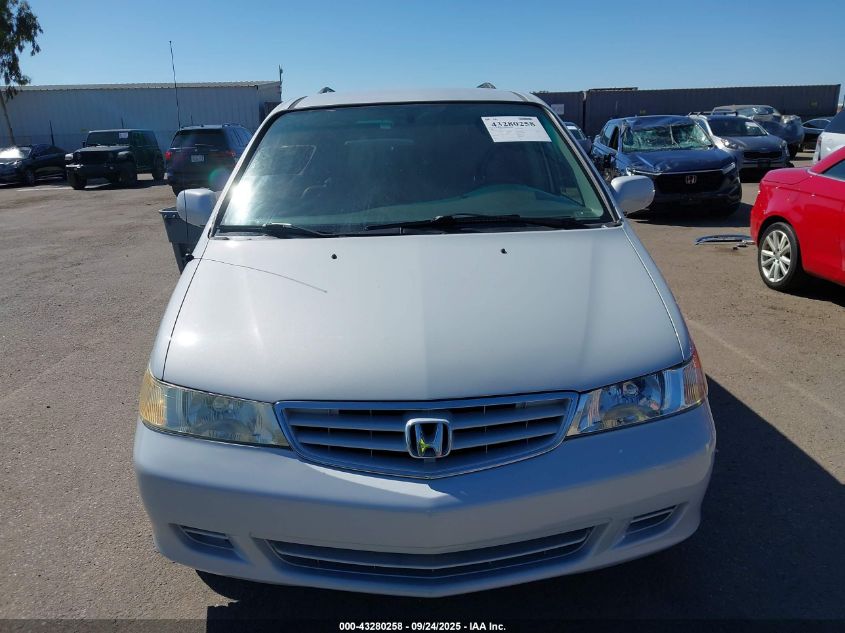 2002 Honda Odyssey Ex-L VIN: 5FNRL18982B051368 Lot: 43280258