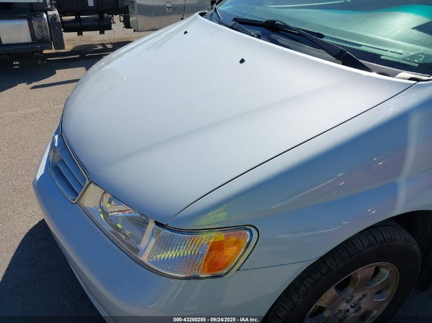 2002 Honda Odyssey Ex-L VIN: 5FNRL18982B051368 Lot: 43280258