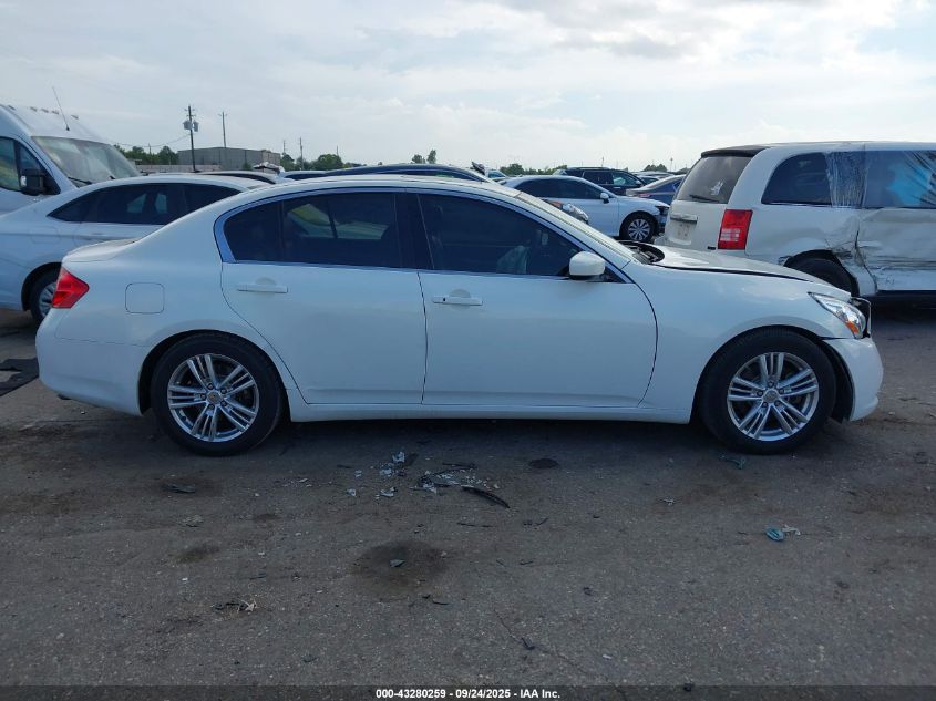 2012 Infiniti G37 Journey VIN: JN1CV6APXCM936494 Lot: 43280259