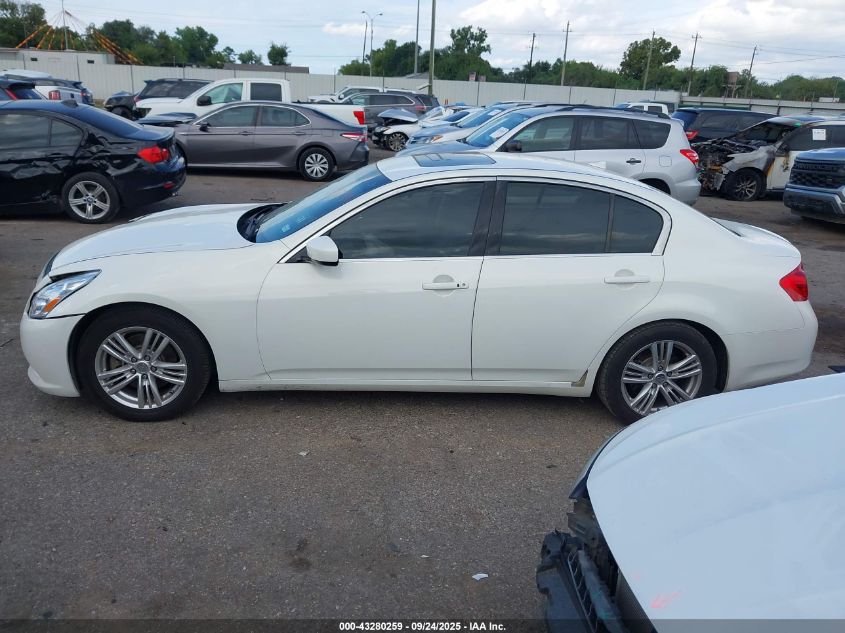 2012 Infiniti G37 Journey VIN: JN1CV6APXCM936494 Lot: 43280259