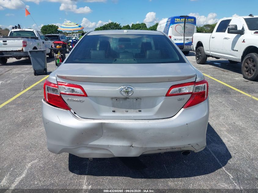 2012 Toyota Camry Se VIN: 4T1BF1FK0CU066370 Lot: 43280265