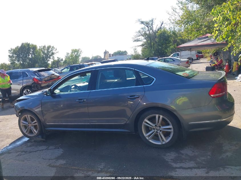 2013 Volkswagen Passat 3.6L V6 Sel Premium VIN: 1VWCM7A31DC150008 Lot: 43280266