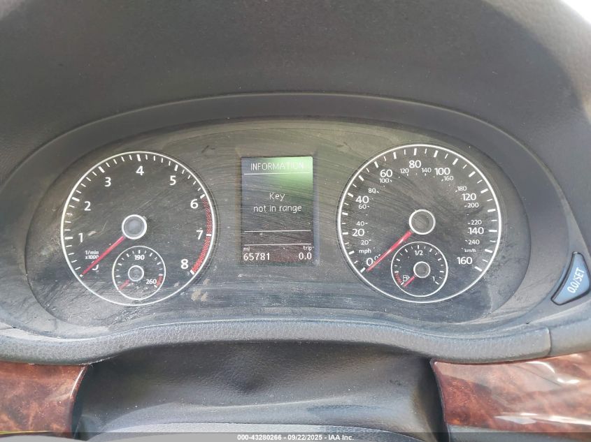 2013 Volkswagen Passat 3.6L V6 Sel Premium VIN: 1VWCM7A31DC150008 Lot: 43280266