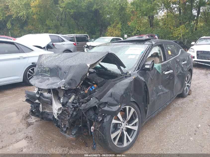 2017 Nissan Maxima 3.5 Sl VIN: 1N4AA6AP8HC425790 Lot: 43280273
