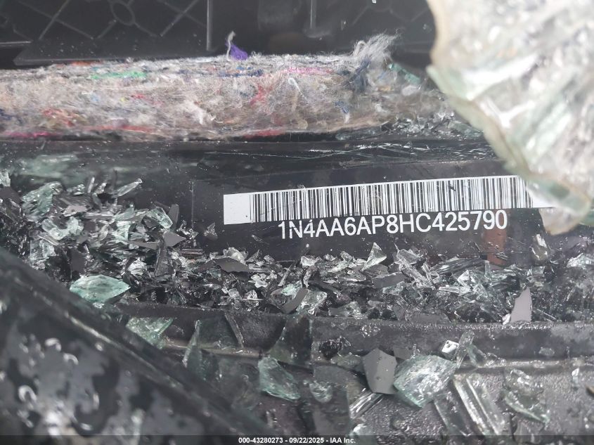 2017 Nissan Maxima 3.5 Sl VIN: 1N4AA6AP8HC425790 Lot: 43280273