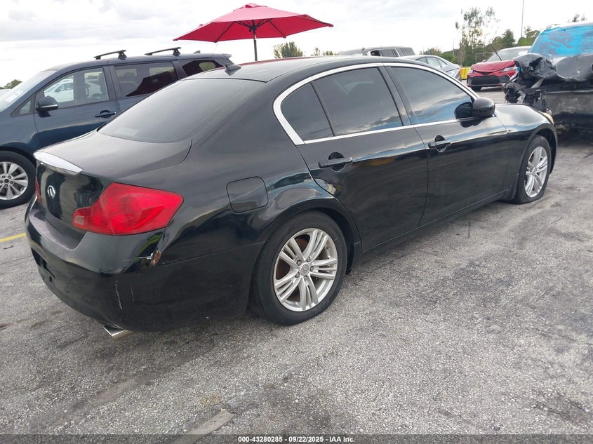 JNKBV61F08M250132 2008 INFINITI G photo no. 4