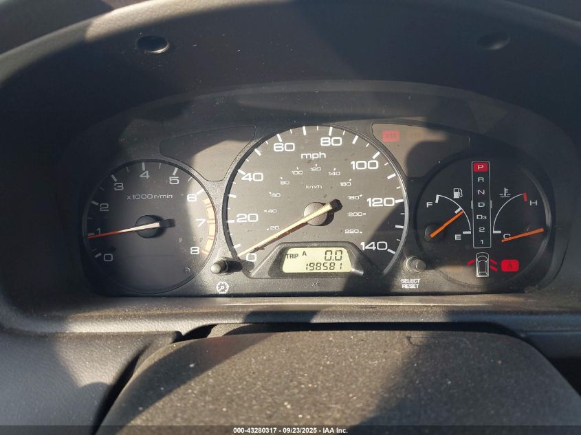 2002 Honda Odyssey Ex VIN: 2HKRL18602H535431 Lot: 43280317