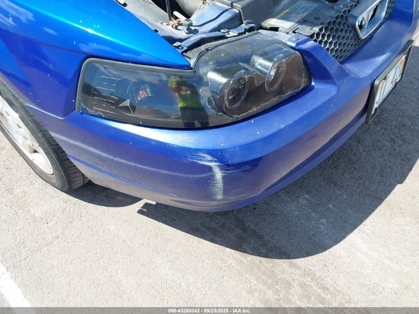 2003 Ford Mustang VIN: 1FAFP404X3F349092 Lot: 43280342