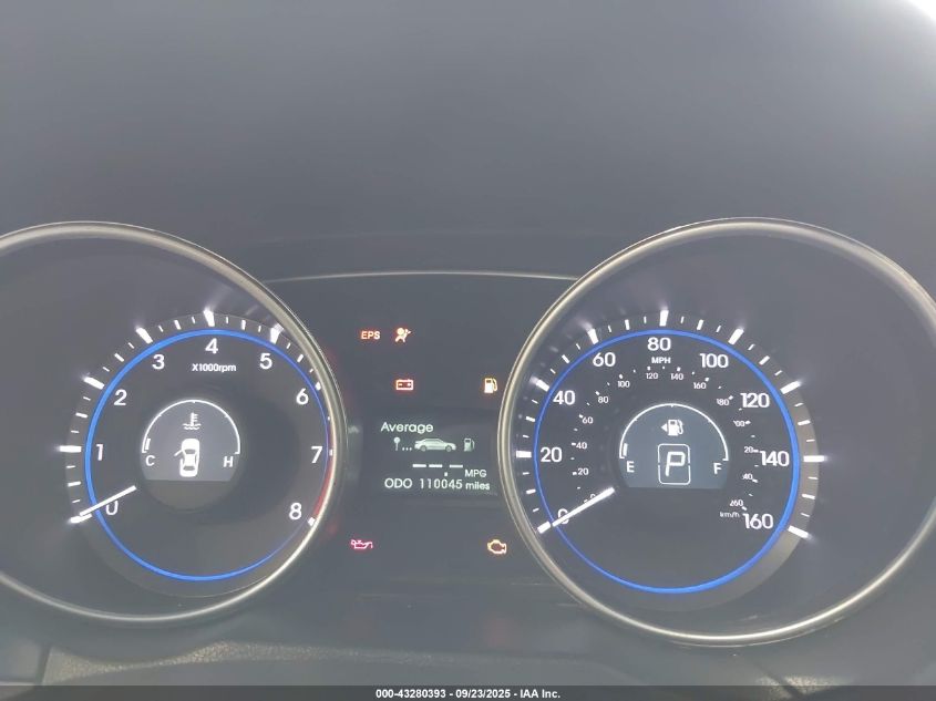 2011 Hyundai Sonata Gls VIN: 5NPEB4AC1BH122565 Lot: 43280393