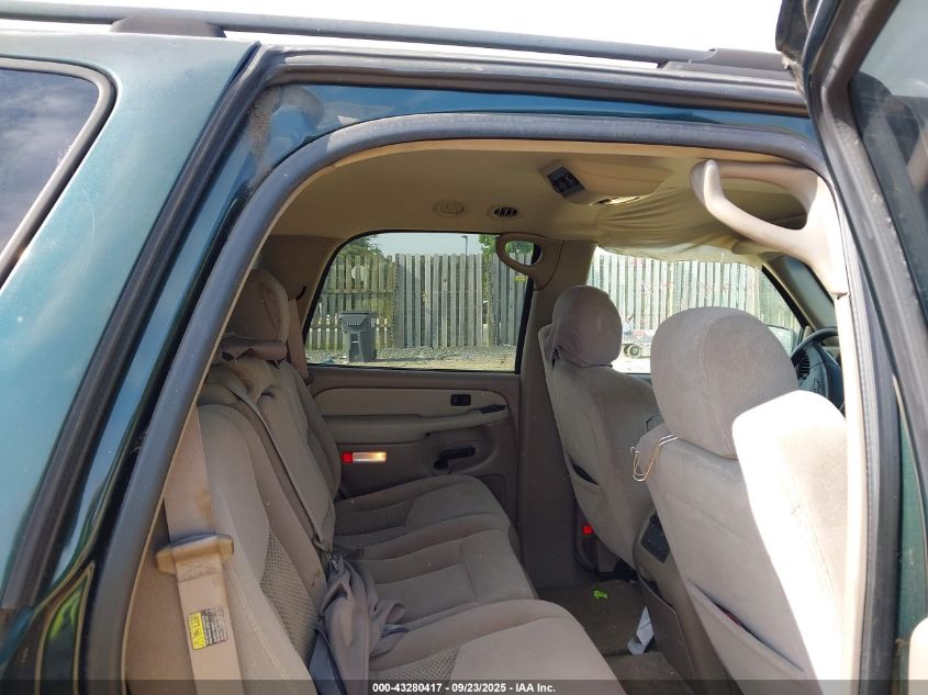 2003 Chevrolet Tahoe Ls VIN: 1GNEC13Z03J328330 Lot: 43280417