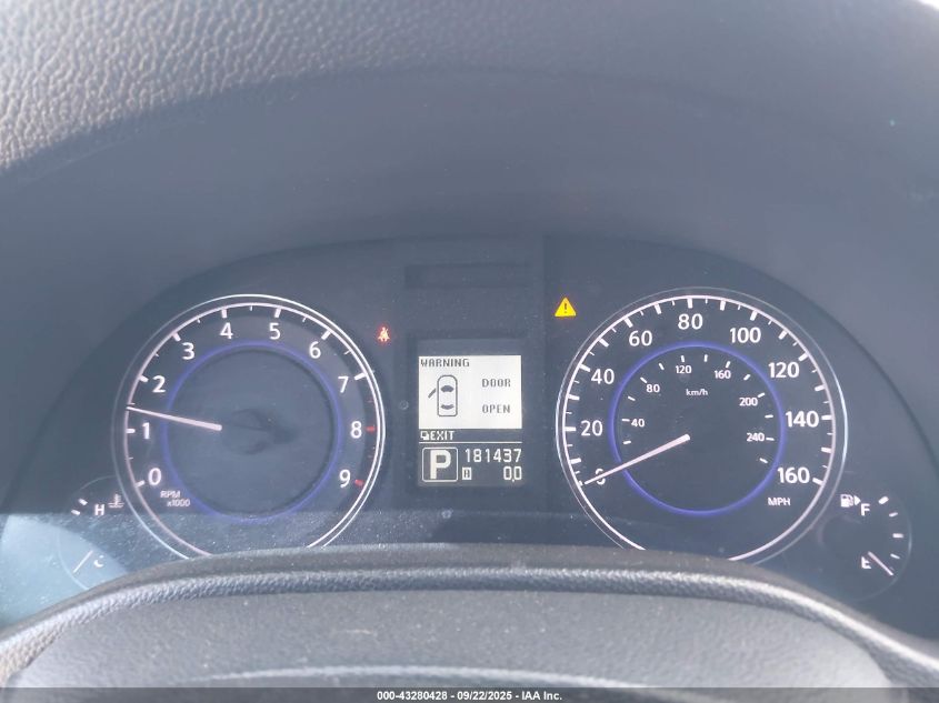 2011 Infiniti G37 Journey VIN: JN1CV6EK7BM211660 Lot: 43280428