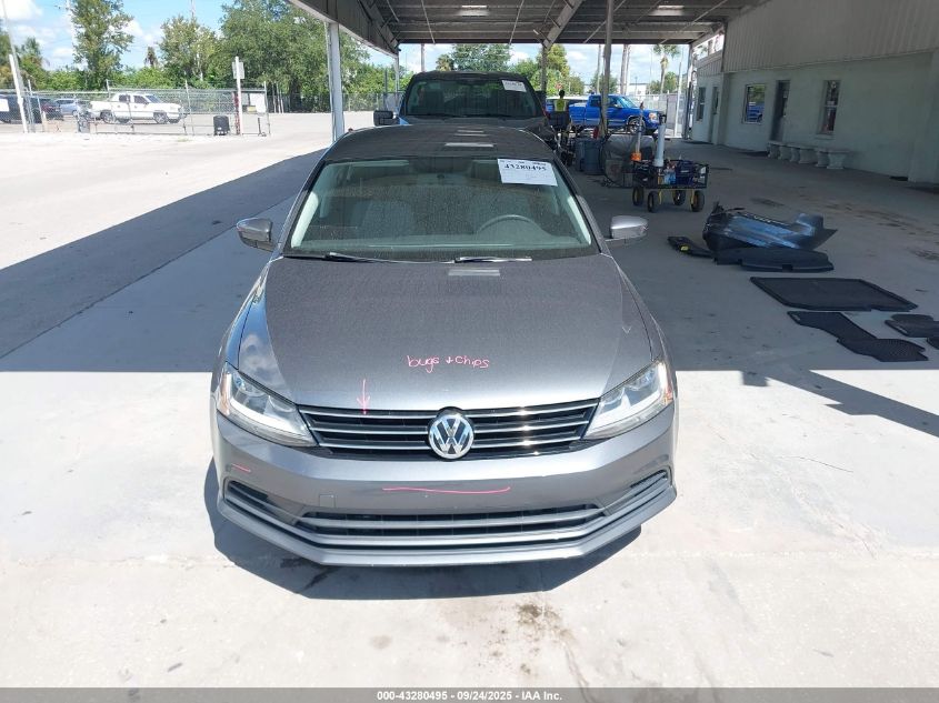 2017 Volkswagen Jetta 1.4T S VIN: 3VW2B7AJ3HM343409 Lot: 43280495