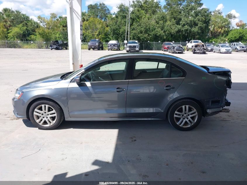 2017 Volkswagen Jetta 1.4T S VIN: 3VW2B7AJ3HM343409 Lot: 43280495
