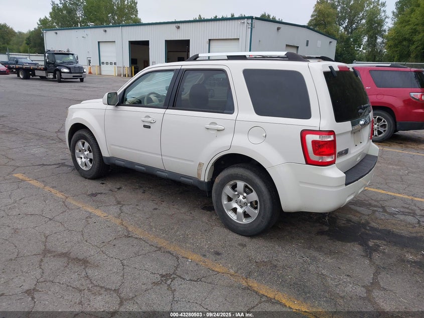 Vin: 1fmcu0eg1cka16090, lot: 43775107, ford escape limited 20123
