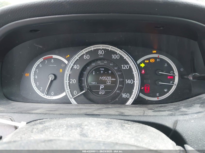 2015 HONDA ACCORD EX-L V-6 - 1HGCR3F8XFA006412