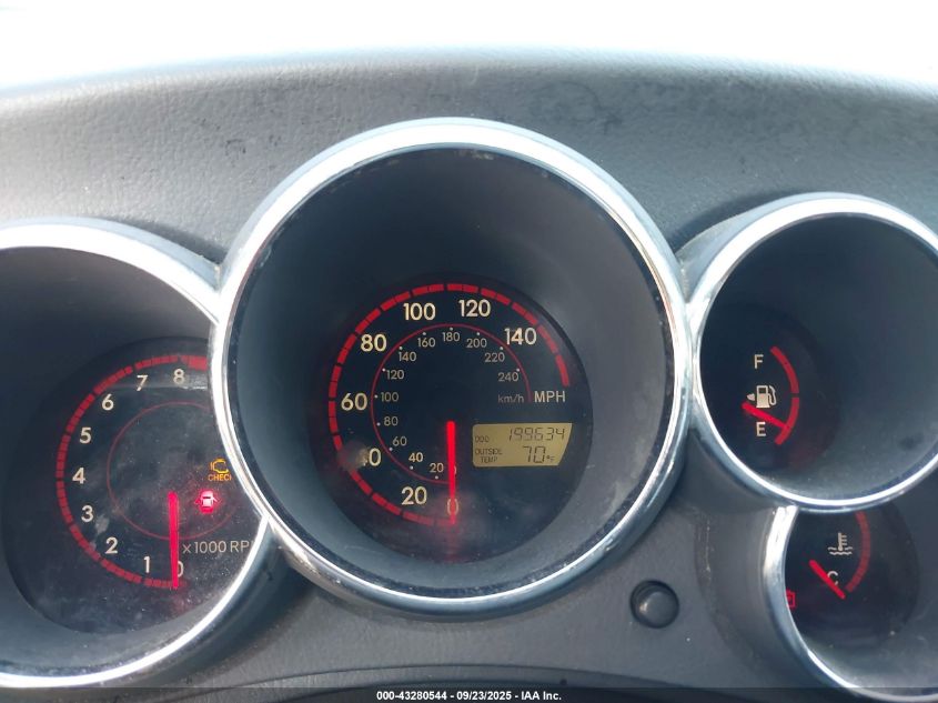 2004 Toyota Matrix Xrs VIN: 2T1KY38E04C230569 Lot: 43280544