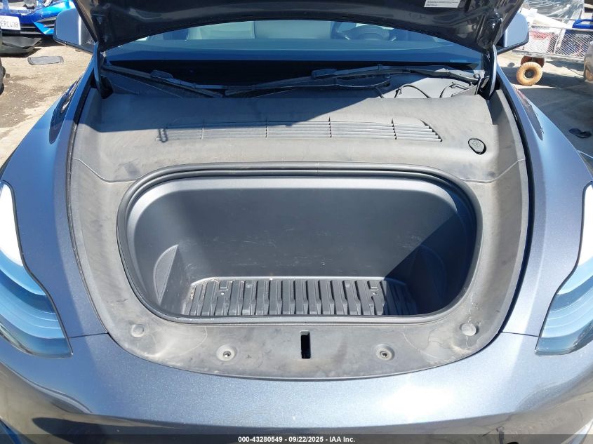2023 Tesla Model Y Awd/Long Range Dual Motor All-Wheel Drive VIN: 7SAYGDEE7PA154808 Lot: 43280549