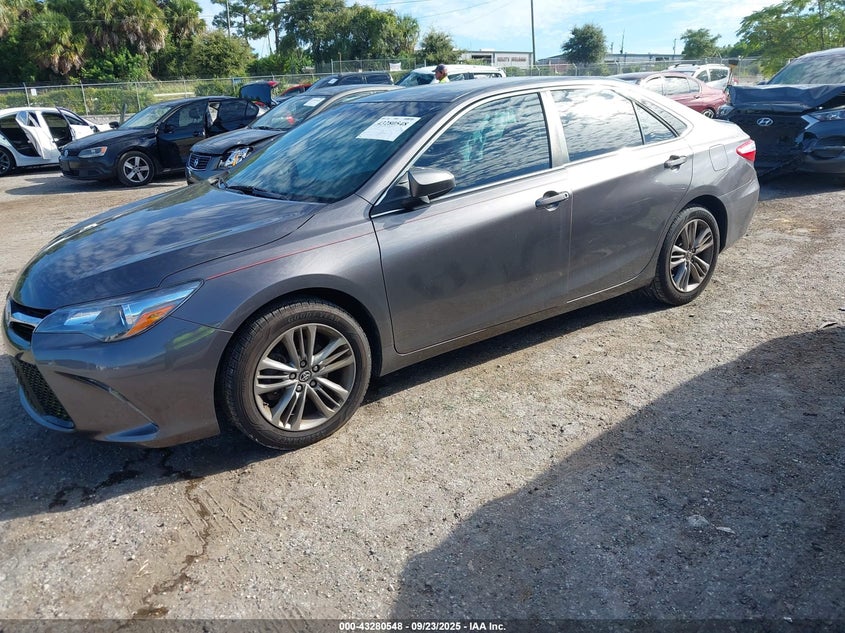 2017 TOYOTA CAMRY SE - 4T1BF1FK5HU805174