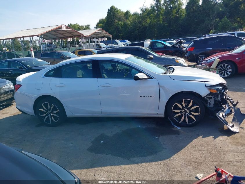 2022 Chevrolet Malibu Fwd Rs VIN: 1G1ZG5STXNF207550 Lot: 43280570