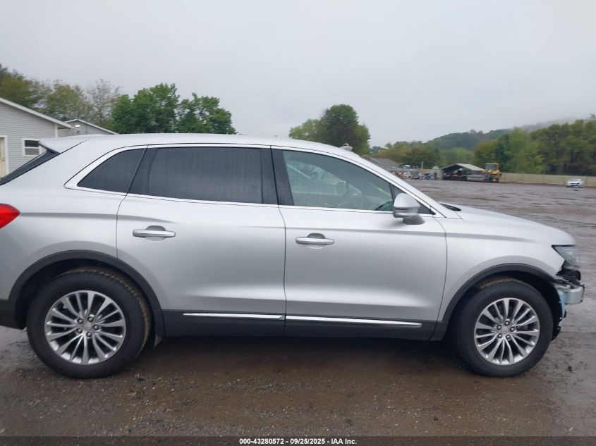 2016 Lincoln Mkx Select VIN: 2LMTJ8KR4GBL25599 Lot: 43280572