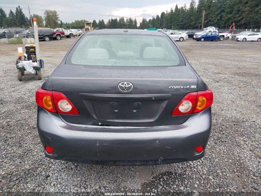 2010 Toyota Corolla Le VIN: JTDBU4EE0A9115543 Lot: 43280599