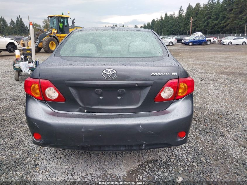 2010 Toyota Corolla Le VIN: JTDBU4EE0A9115543 Lot: 43280599