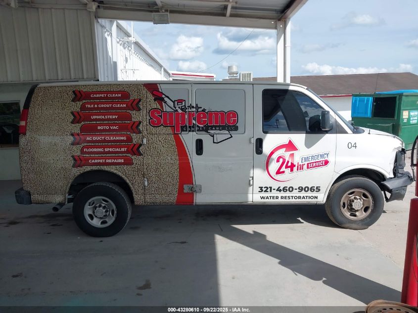 2007 Chevrolet Express Work Van VIN: 1GCGG25V971123956 Lot: 43280610