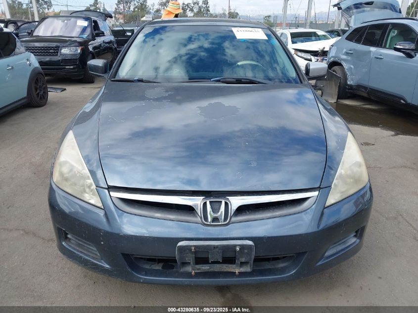 2006 Honda Accord 2.4 Ex VIN: JHMCM56876C011384 Lot: 43280635